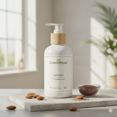 lait corps amande